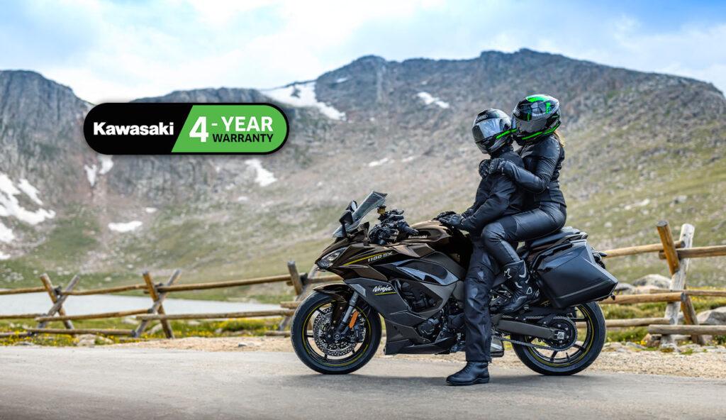 Kawasaki 4 roky záruka