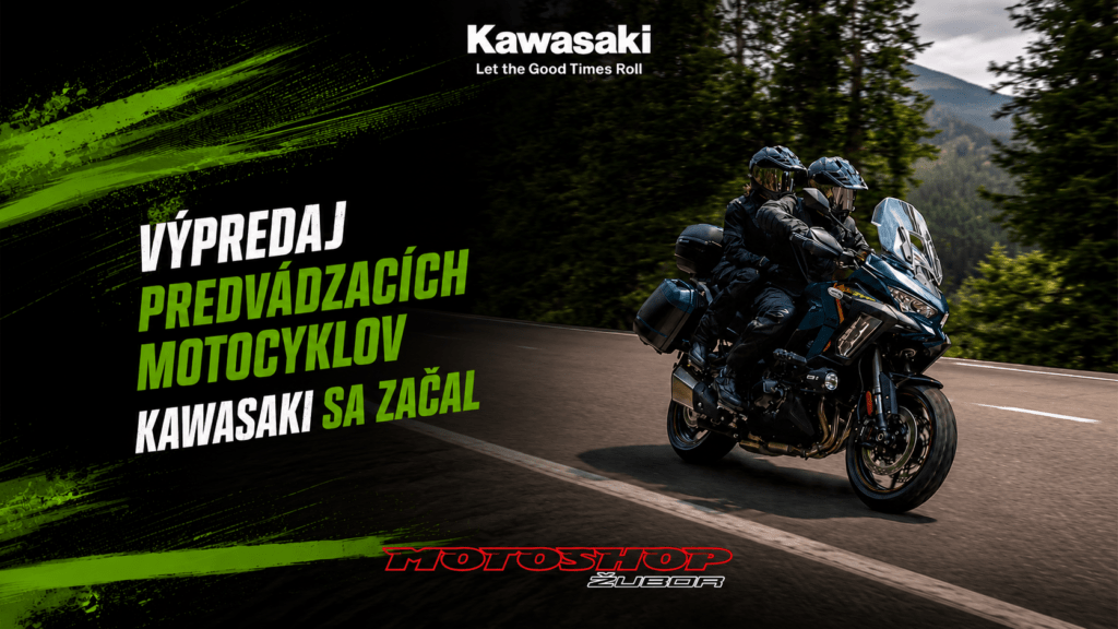 Výpredaj predvádzacích motocyklov Kawasaki Banská Bystrica